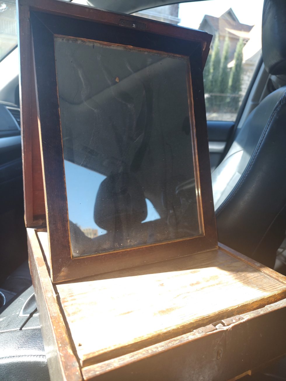 Antique Shaving box River Market Antiques